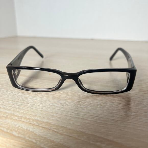 Prada VPR25I 7N6-1O1 Eyeglasses Brown Rhinestones Frames 50-15-135 READ - Picture 2 of 11